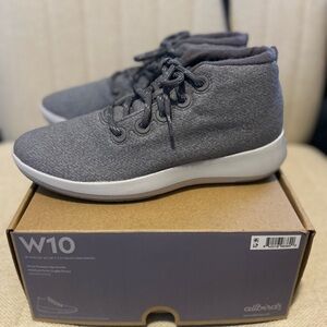 Allbirds Charcoal Wool High-Top Sneakers
